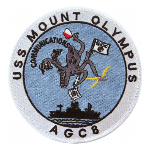 USS Mount Olympus AGC-8 Patch