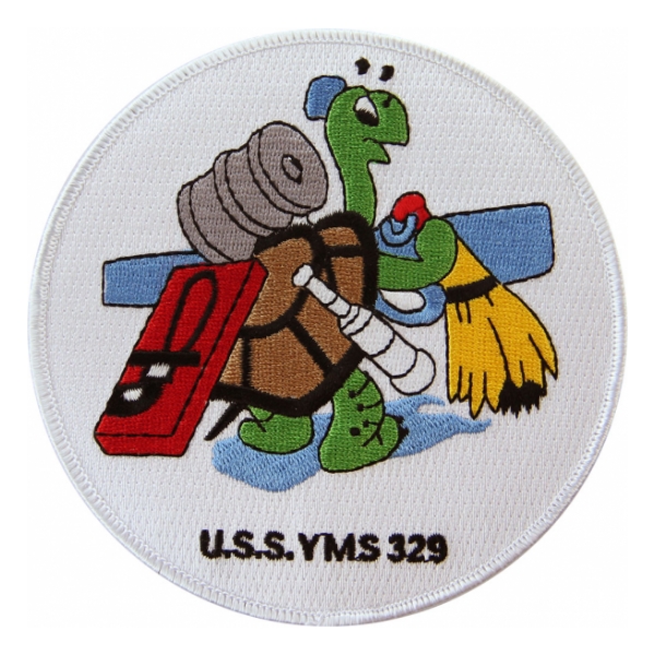 USS YMS-329 Ship Patch