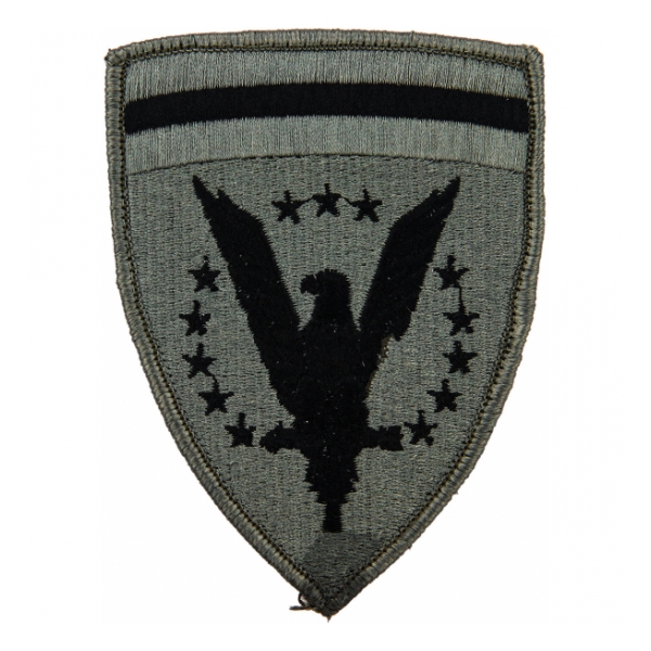 European Command Patch Foliage Green (Velcro Backed)