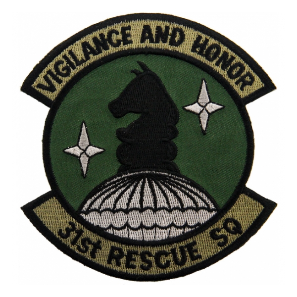 Air Force 31st Rescue Squadron Patch