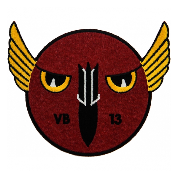 Navy Bombing Squadron VB-13 Patch