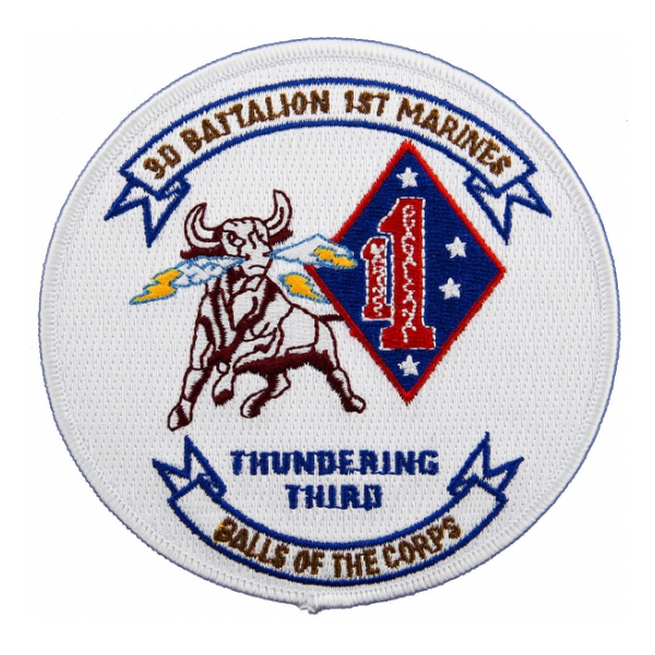 3rd Battalion / 1st Marines (Thundering Third) Patch