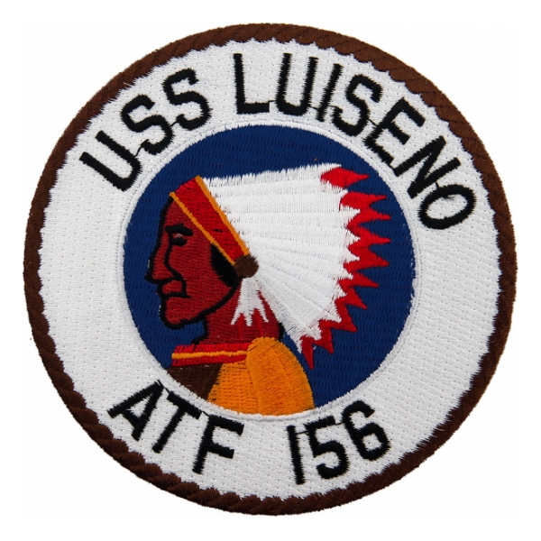 USS Luiseno ATF-156 Ship Patch