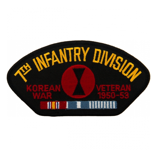 7th Infantry Division Korean War Veteran Patch