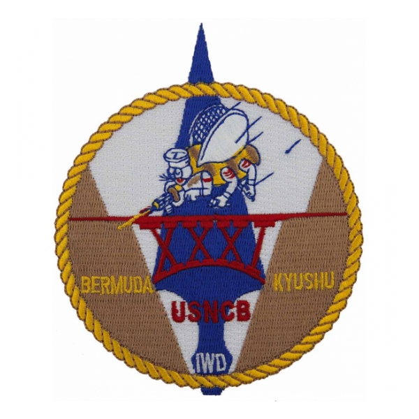 31st Naval Construction Battalion ( WWII ) Patch