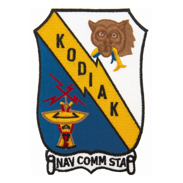 Naval Communication Station Kodiak, Alaska Patch