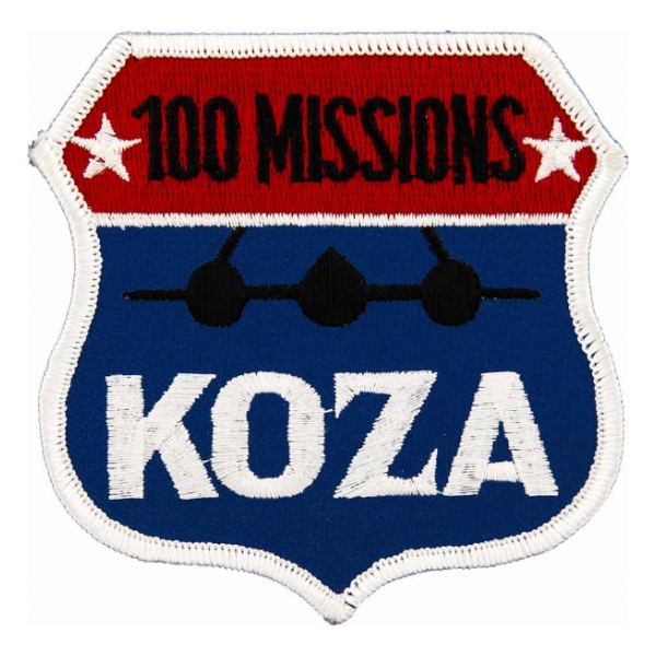 Air Force SR-71 100 Missions Koza, Japan Patches