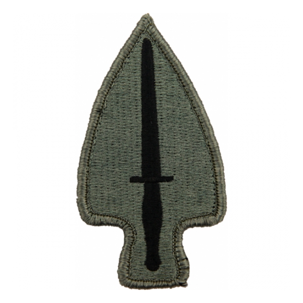 Special Operations Command Patch Foliage Green (Velcro Backed)