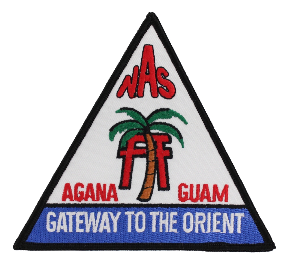 Naval Air Station Agana Guam Patch | Flying Tigers Surplus