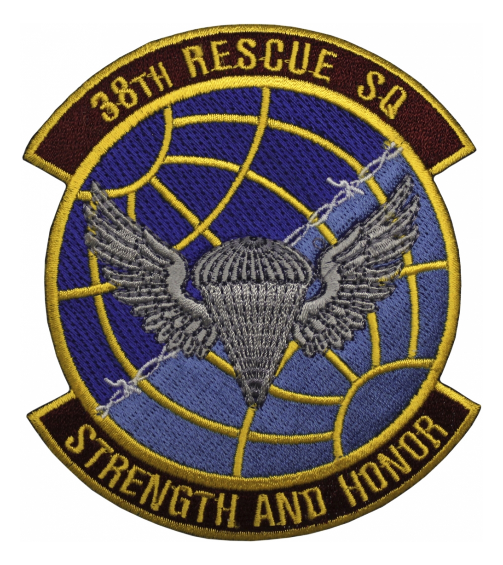 Air Force 38th Rescue Squadron Patch Flying Tigers Surplus