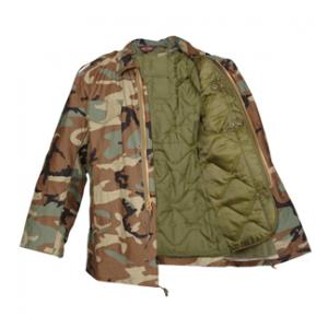 M-65 Field Jacket  w/Liner (Woodland Camo)