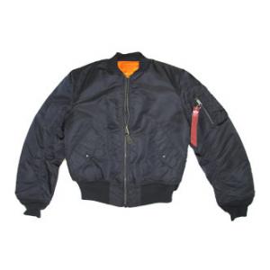 Alpha MA-1 Flight Jacket (Ink - Dark Blue)