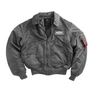 Alpha CWU-45/P Flight Jacket (Gun Metal)