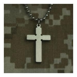 G.I. Jewelry Episcopal Cross Pendant Flying Tigers Surplus