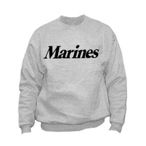 Marine Long Sleeve Sweatshirt (Gray)