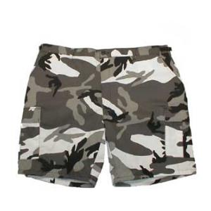 BDU 6 Pocket Combat Shorts (Urban Camo)