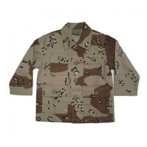 Youth BDU Long Sleeve Shirt (6 Color Desert Camo)