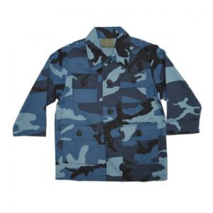 Youth BDU Long Sleeve Shirt (Sky Blue Camo)
