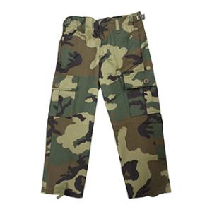 Youth BDU 6 Pocket Pants (Woodland Camo)