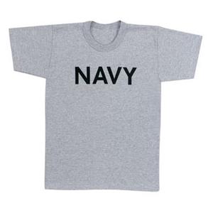Youth Navy T-shirt (Grey)