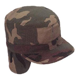 Patrol Cap w / Ear Flaps (2-Ply)