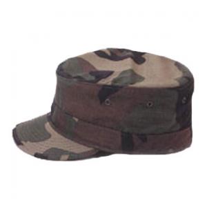 Hot Weather BDU Cap (Woodland Camo)