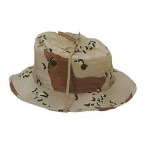 Boonie Hat (6 Color Desert Camo) (Rip-Stop)