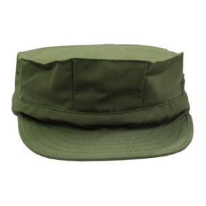 Marine Cap 2-Ply Rip Stop (Olive Drab)(No Insignia)