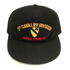 1st Cavalry Division Cap (Black)