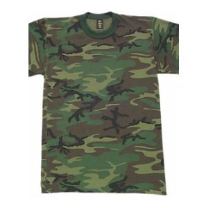 Camouflage T-Shirt (Woodland Camo)