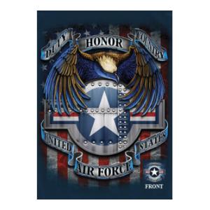 Air Force T-Shirt (Navy Blue) Shield with Star
