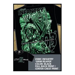 Locate-Destroy T-shirt (Black) 7.62 Design