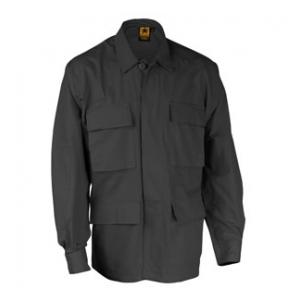 4 Pocket BDU Shirt (Poly/Cotton Ripstop)(Black)