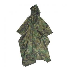 G.I. Woodland Camo Poncho