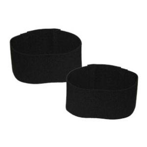 2" Boot Blousers/Velcro Tie Straps Black