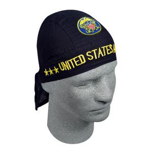 Navy Headwrap