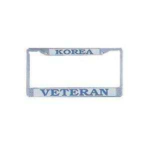 Korea Veteran License Plate frame