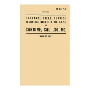 .30 Cal. M1 Carbine Manual