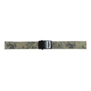 Web Belt (ACU Digital Camo With Black Buckle)