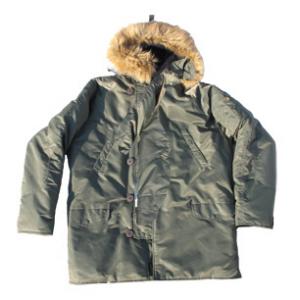 Youth Alpha N-3B Parka (Olive Drab)