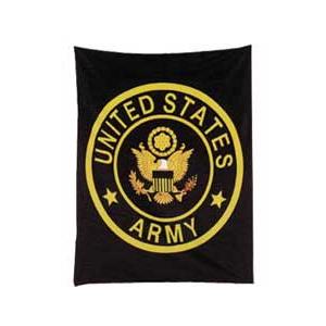 Army Insignia Fleece Blanket