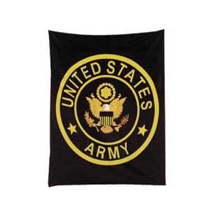 Army Insignia Fleece Blanket