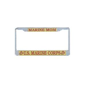 Marine Mom License Plate Frame