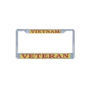 Vietnam Veteran License Plate Frame