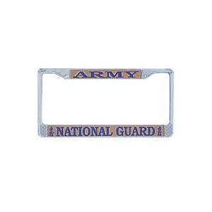Army National Guard License Plate Frame