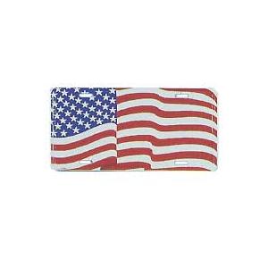 US Flag License Plate