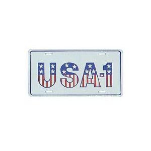USA-1 License Plate