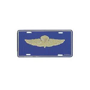 Navy Jump Wings License Plate