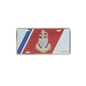 Coast Guard Senior Chief Petty Officer License Plate