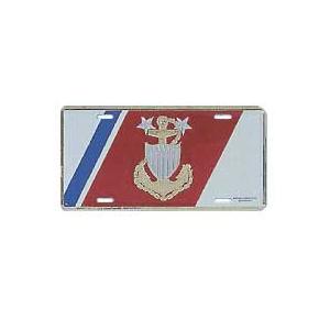Coast Guard Master Chief Petty Officer License Plate